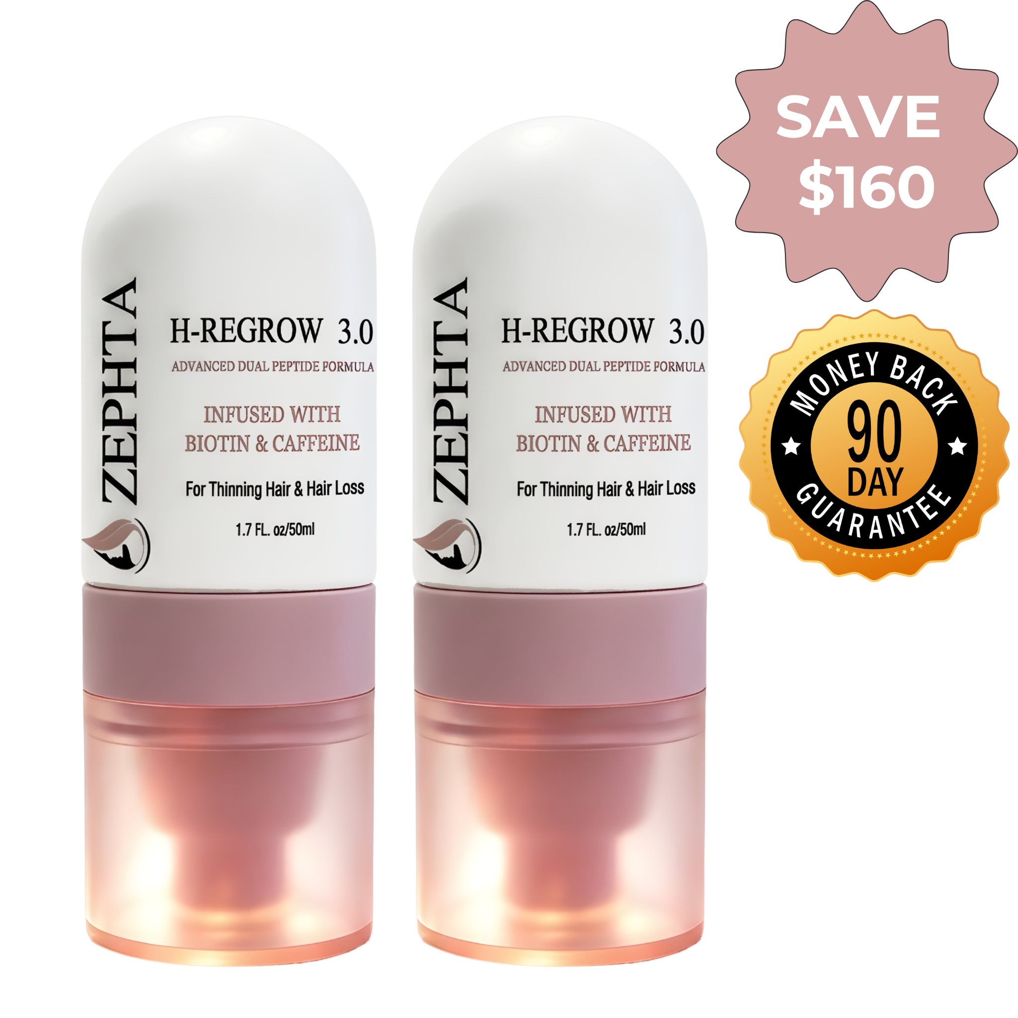 2 x Zephta H-Regrow 3.0 bundle