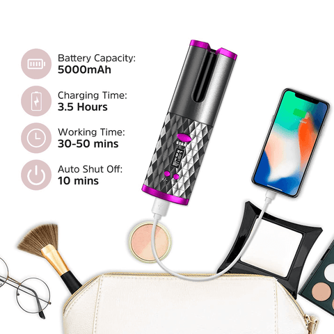 Zephta® Auto Hair Curler